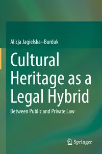 Cultural Heritage as a Legal Hybrid_cover