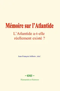 Mémoire sur l'Atlantide