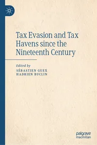 Tax Evasion and Tax Havens since the Nineteenth Century_cover