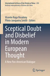 Sceptical Doubt and Disbelief in Modern European Thought_cover