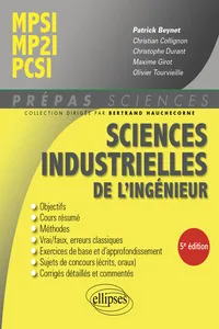 Sciences indus. ingé. MPSI 5ed_cover