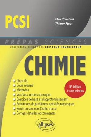 PS-Chimie PCSI - 5ed