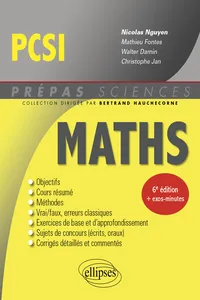 PS-Maths PCSI-6ed_cover