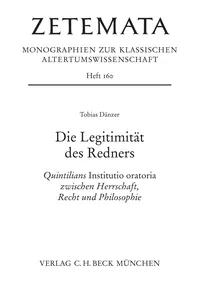 Die Legitimität des Redners_cover