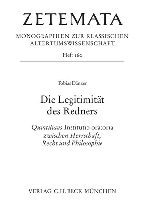 Die Legitimität des Redners