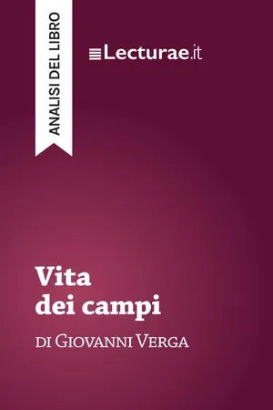 Vita dei campi - Giovanni Verga (analisi del libro)