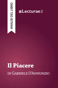 Il piacere - Gabriele D'Annunzio_cover