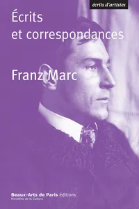 Frantz Marc, Ecrits et correspondances_cover