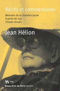 Récits et commentaires_cover