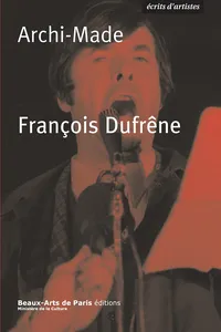 François Dufrêne_cover