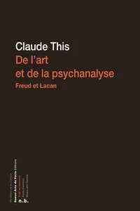 De l'art et de la psychanalyse_cover