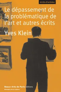 Le dépassement de la problématique de l'art et autres écrits_cover