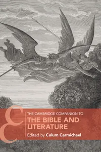 The Cambridge Companion to the Bible and Literature_cover