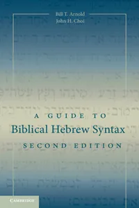 A Guide to Biblical Hebrew Syntax_cover