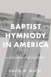 Baptist Hymnody in America_cover