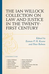 The Ian Willock Collection on Law and Justice in the Twenty-First Century_cover