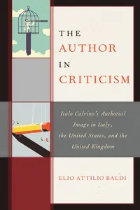 The Author in Criticism_cover