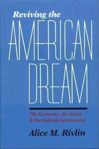 Reviving the American Dream_cover