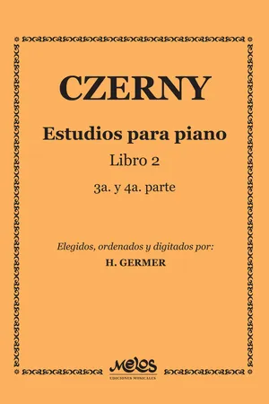 Czerny. Estudios para Piano