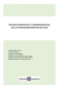 Estudio normativo y jurisprudencial de la extranjería después de 2015_cover