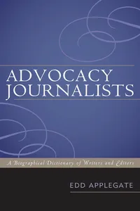 Advocacy Journalists_cover