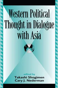 Western Political Thought in Dialogue with Asia_cover