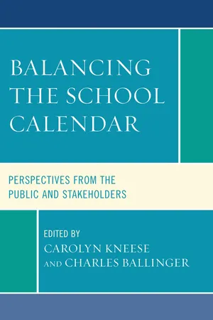 Balancing the School Calendar