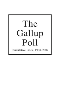 The Gallup Poll Cumulative Index_cover