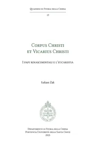 Corpus Christi et Vicarius Christi_cover