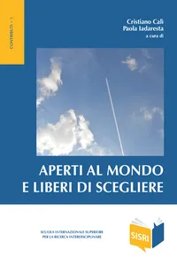 Aperti al mondo e liberi di scegliere_cover