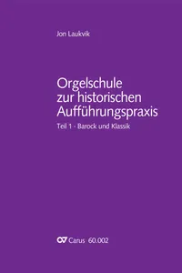 Orgelschule zur historischen Aufführungspraxis_cover