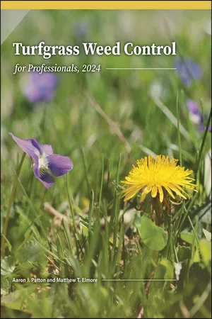 Turfgrass Weed Control for Professionals, 2024
