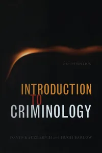 Introduction to Criminology_cover