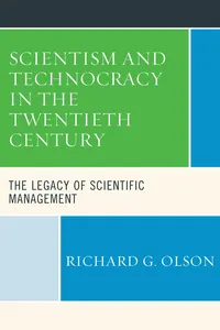 Scientism and Technocracy in the Twentieth Century_cover