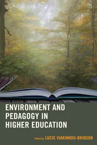 Environment and Pedagogy in Higher Education_cover