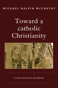Toward a catholic Christianity_cover