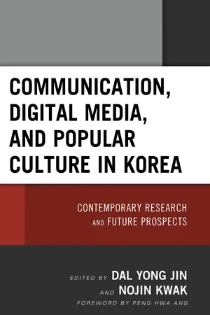 Communication, Digital Media, and Popular Culture in Korea