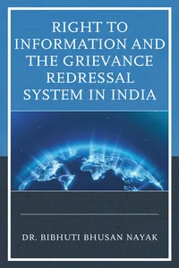 Right to Information and the Grievance Redressal System in India_cover
