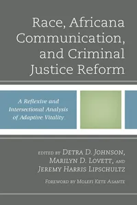 Race, Africana Communication, and Criminal Justice Reform_cover