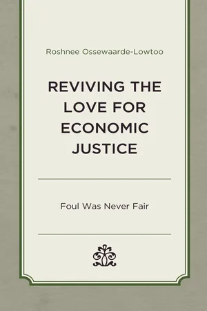 Reviving the Love for Economic Justice