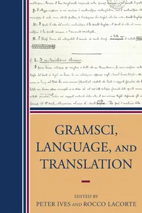 Gramsci, Language, and Translation_cover