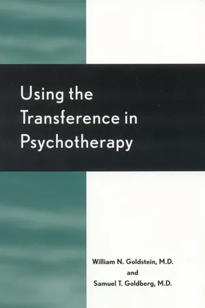 Using the Transference in Psychotherapy