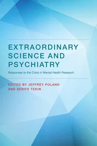 Extraordinary Science and Psychiatry_cover