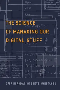 The Science of Managing Our Digital Stuff_cover