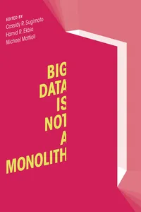 Big Data Is Not a Monolith_cover