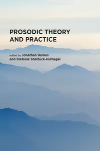 Prosodic Theory and Practice_cover