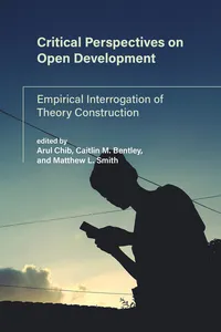 Critical Perspectives on Open Development_cover