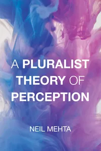 A Pluralist Theory of Perception_cover
