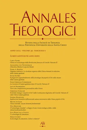 Annales Theologici 39 1 (2025)
