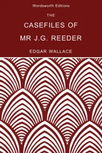 The Casefiles of Mr J. G. Reeder_cover